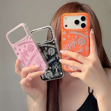 クロームハーツ iPhone18 ケース,iPhone17 Pro Max グリッター クロームハーツ ケース