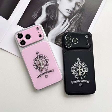 クロームハーツ iPhone18/17Pro スマホケース,Chrome Hearts アクリル硬質 iPhone カバー