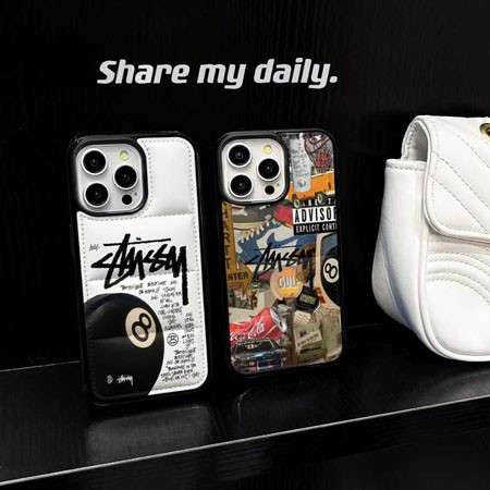 ステューシー ダウンジャケット型 iPhone スマホケース,iPhone18/17ProMax Stussy 携帯ケース